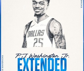 4年9000万美元！独行侠官宣提前续约PJ-华盛顿